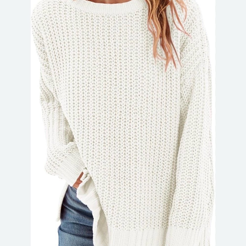 Cozy Cream Knit Sweater